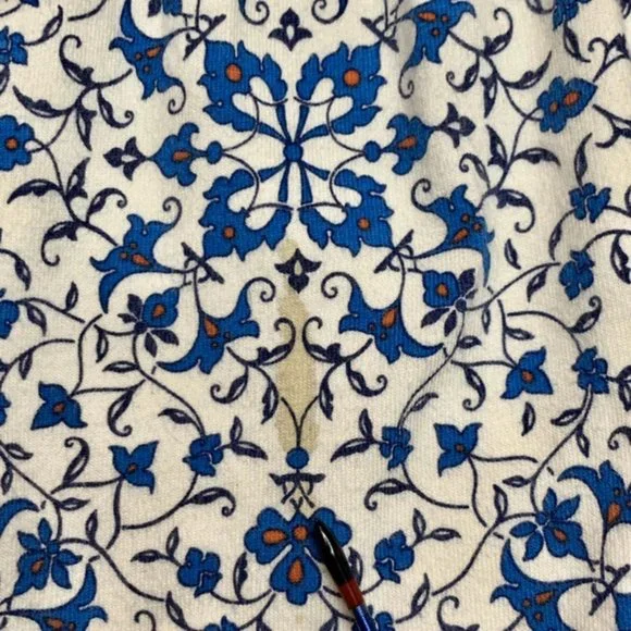 TEA COLLECTION Girls Floral Dress Set 18-24 mo L Outfit Sleeveless Bloomers Blue - Picture 5 of 7